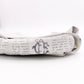 Dior Saddle Daniel Arsham Newspaper Shoulder Bag, PVC/Leather, White