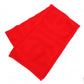 CHANEL Coco Logo Wool Red Scarf