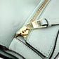 LOEWE Puzzle Medium Handbag, Leather, Green, 2-Way Crossbody
