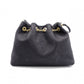 LOUIS VUITTON M47209 Bundle Monogram Imprint Shoulder Bag, Leather, Black, 2-Way
