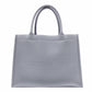 DIOR Book Tote Medium Tote Bag, Leather, Blue-Gray, Shoulder Strap, CD Logo