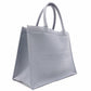 DIOR Book Tote Medium Tote Bag, Leather, Blue-Gray, Shoulder Strap, CD Logo