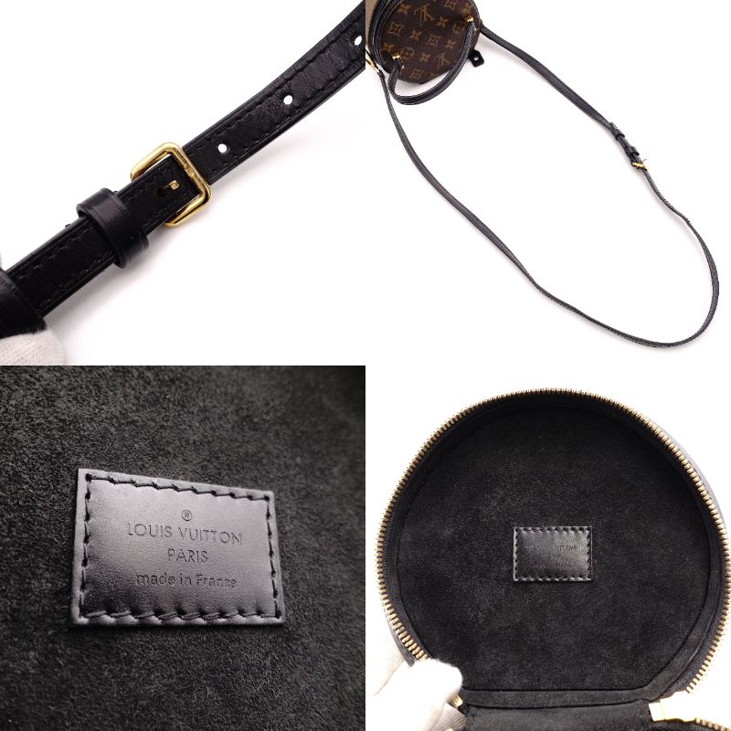 LOUIS VUITTON Cannes Monogram Giant Reverse Shoulder Bag