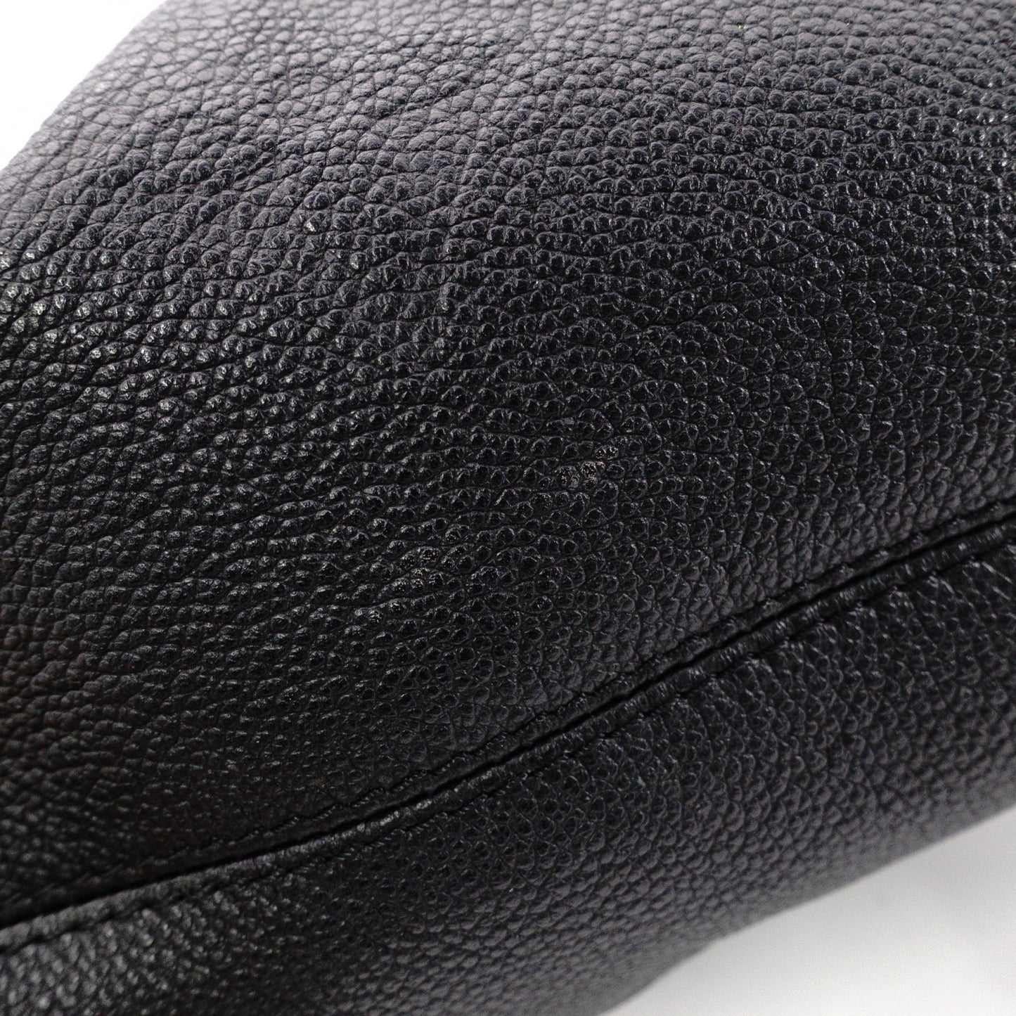 LOUIS VUITTON M47209 Bundle Monogram Imprint Shoulder Bag, Leather, Black, 2-Way