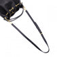 LOUIS VUITTON M47209 Bundle Monogram Imprint Shoulder Bag, Leather, Black, 2-Way