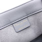 DIOR Book Tote Medium Tote Bag, Leather, Blue-Gray, Shoulder Strap, CD Logo