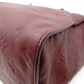 LOUIS VUITTON Monogram Implant Shoulder Bag, Leather, Bordeaux, 2-Way