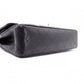 CHANEL Caviar Skin W-Flap Classic Matelassé Shoulder Bag, Leather, Black, Silver Hardware