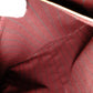 LOUIS VUITTON Monogram Implant Shoulder Bag, Leather, Bordeaux, 2-Way