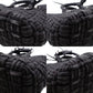 BALENCIAGA Basket Bistro XS Handbag Cotton Black