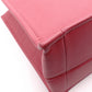 DIOR Book Tote Medium Tote Bag, Leather, Pink, Women's, CD Logo, Shoulder Strap