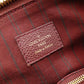 LOUIS VUITTON Monogram Implant Shoulder Bag, Leather, Bordeaux, 2-Way