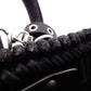 BALENCIAGA Basket Bistro XS Handbag Cotton Black