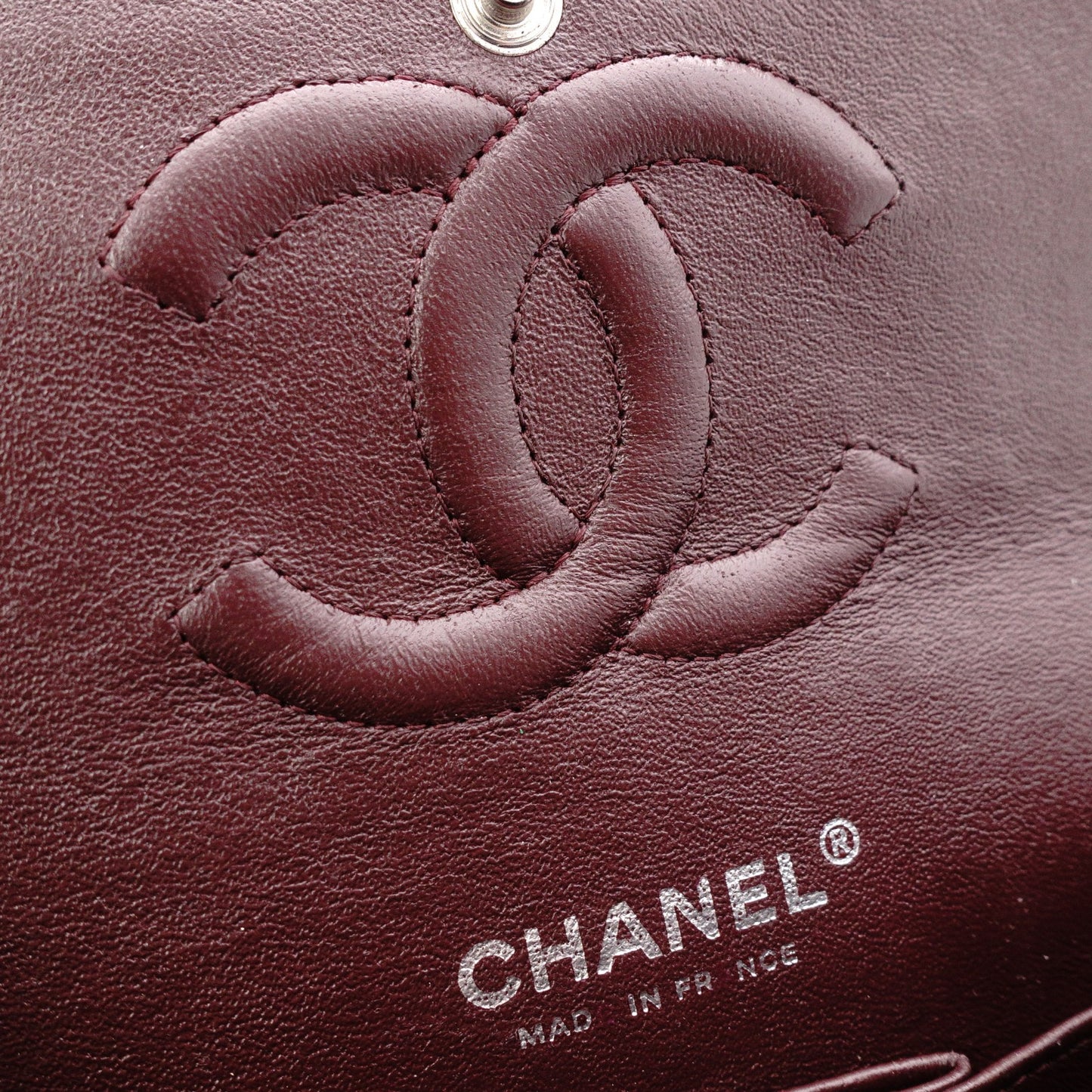 CHANEL Caviar Skin W-Flap Classic Matelassé Shoulder Bag, Leather, Black, Silver Hardware