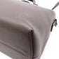 FENDI By the Way Handbag, Leather, Gray, Women's, 2-Way Crossbody, Silver Hardware