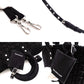 BALENCIAGA Basket Bistro XS Handbag Cotton Black