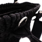 BALENCIAGA Basket Bistro XS Handbag Cotton Black