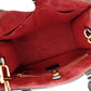LOUIS VUITTON OTG PM Monogram Implant Handbag, Leather, Black, 2-Way Crossbody