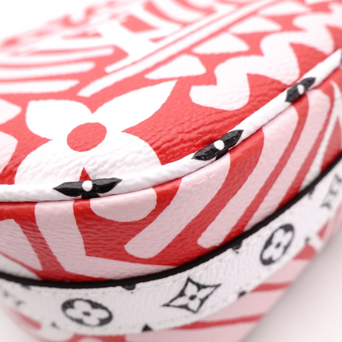 LOUIS VUITTON Boîte Chapeau Souple PM LV Crafty Shoulder Bag, PVC, Red