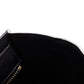 CELINE Luggage Nano Shopper Handbag, Leather, Greenish Gray, 2-Way, Black, Crossbody