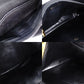 CHANEL Shoulder Bag Leather Black Women's Black Gold Hardware