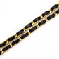 CHANEL Lambskin Single-Flap Classic Matelassé Shoulder Bag, Leather, Black with Gold Hardware