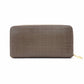 LOEWE Anagram Long Wallet Leather Women's Brown