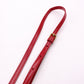 FENDI Peekaboo Mini Handbag, Patent Leather, Red, Women's, 2-Way, Red, Gold Hardware, Crossbody