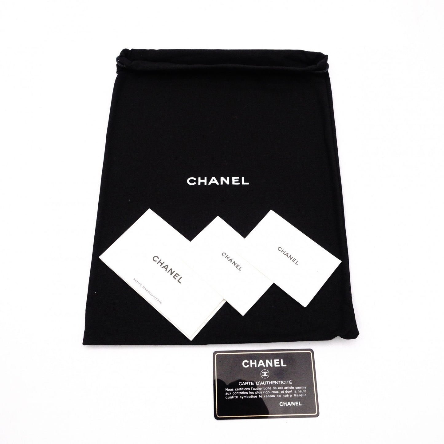 CHANEL Lambskin Gabrielle Matelassé Clutch Bag, Leather, Navy Blue
