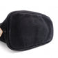 PRADA Canapa Tote Bag, Canvas, Black, 2-Way, Logo, Crossbody
