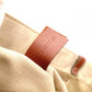 Chloe Woody Shoulder Bag Leather/Canvas Beige