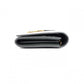 SAINT LAURENT YSL Line Long Wallet, Leather, Green