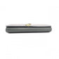 SAINT LAURENT YSL Line Long Wallet, Leather, Green