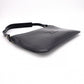 CELINE Macadam Shoulder Bag, Leather, Black, Single Strap, Black with Gold Hardware