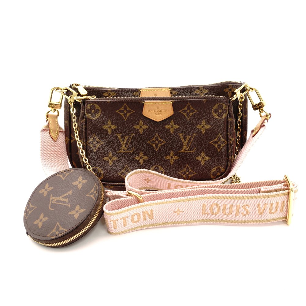 Louis Vuitton Multi Pochette Accessoires Monogram Pink Shoulder bag