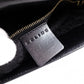 CELINE Macadam Shoulder Bag, Leather, Black, Single Strap, Black with Gold Hardware