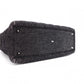 Christian Dior Lady Dior Handbag, Canvas, Black, Silver Hardware