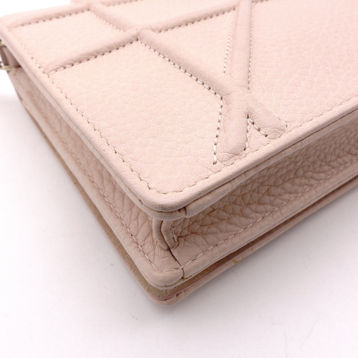 Dior Diorama Shoulder Bag, Leather, Pink, Women's, Gold Hardware, Crossbody