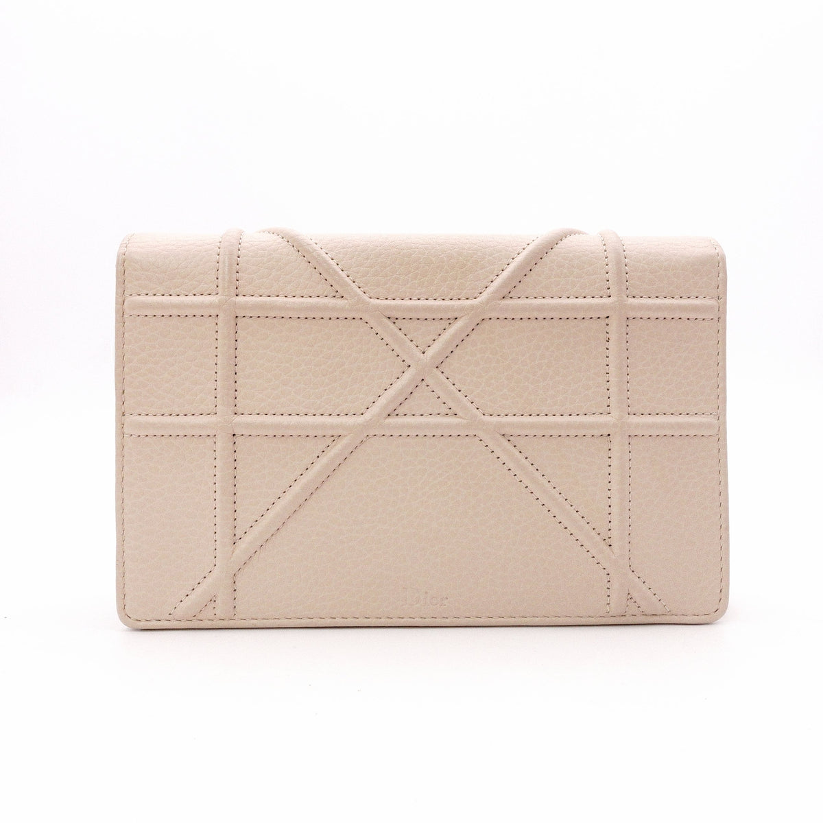 Dior Diorama Shoulder Bag, Leather, Pink, Women's, Gold Hardware, Crossbody