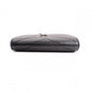 SAINT LAURENT Cassandra Key Case, Leather, Black, YSL, Silver Hardware