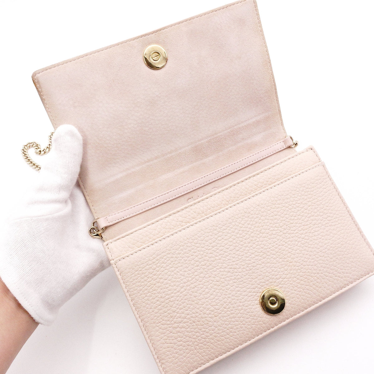 Dior Diorama Shoulder Bag, Leather, Pink, Women's, Gold Hardware, Crossbody