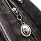 Christian Dior Lady Dior Handbag, Canvas, Black, Silver Hardware
