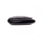 CHANEL Lambskin Cambon Line Card Case, Leather, Black, Business Card Holder