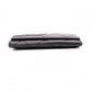 CHANEL Lambskin Cambon Line Card Case, Leather, Black, Business Card Holder