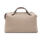 FENDI By the Way Handbag Leather Beige 2-Way