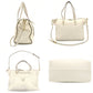 LOUIS VUITTON Anplant Luminous PM Neige Color Shoulder Bag Leather Off-White Gold Hardware 7-10-156