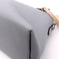 FENDI By the Way Handbag, Leather, Blue-Gray, Women's, 2-Way, Beige, Crossbody, Silver Hardware