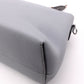 FENDI By the Way Handbag, Leather, Blue-Gray, Women's, 2-Way, Beige, Crossbody, Silver Hardware