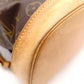 LOUIS VUITTON Monogram canvas Montsouris GM Backpack Daypack Brown PVC/leather Women