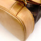 LOUIS VUITTON Monogram canvas Montsouris GM Backpack Daypack Brown PVC/leather Women